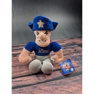 Vtg 1999 Stuffins NFL Patriots Kickoff 8" Plush w/ Tag Pat Patriot Rare Fan Gift